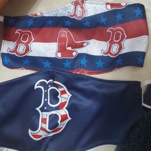 Never Worn BOSTON  Adult Facemasks (2 )